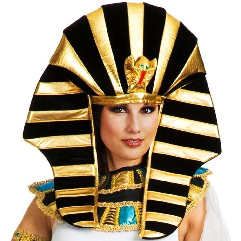 Egyptian Cleopatra Headpiece Phantom Headdress Costume Accessory
